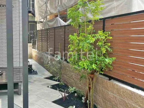 神戸市 新築シンプル オープン外構