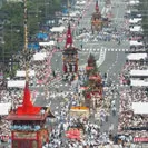 京都店　外構　祇園祭り