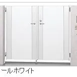 門の材質はアルミ？アイアン？