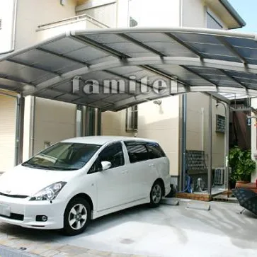 和歌山　外構　車2台用のカーポート