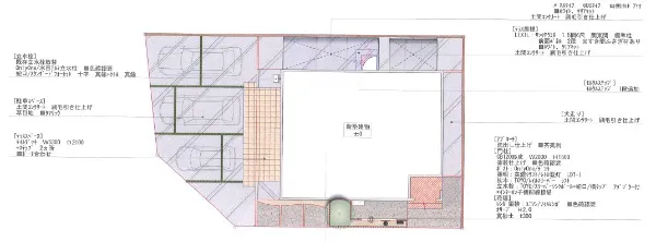 平面図　表札施主支給