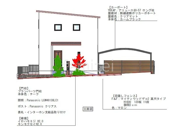 立面図