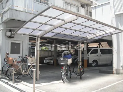 サイクルポート プライスポート1台 自転車屋根用