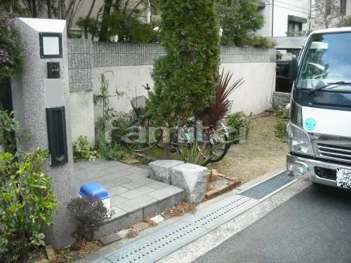 車庫拡大リフォーム前