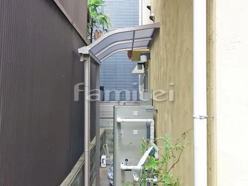 雨除け屋根 レギュラーテラス屋根 1階用 R型アール屋根