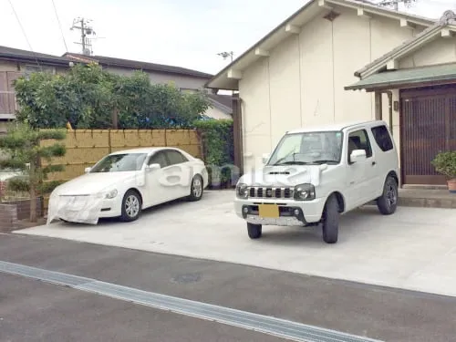 駐車場ガレージ床 土間コンクリート 伸縮目地