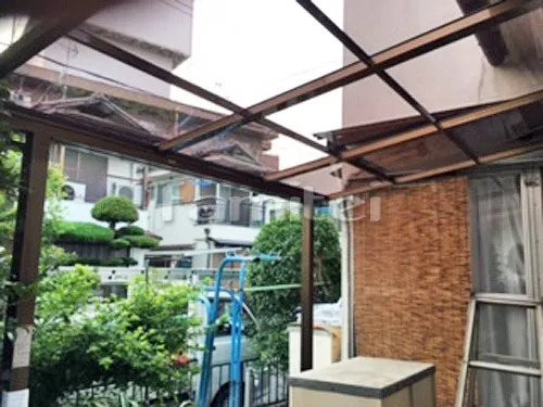 雨除け屋根 LIXILリクシル スピーネ 1階用 F型フラット屋根