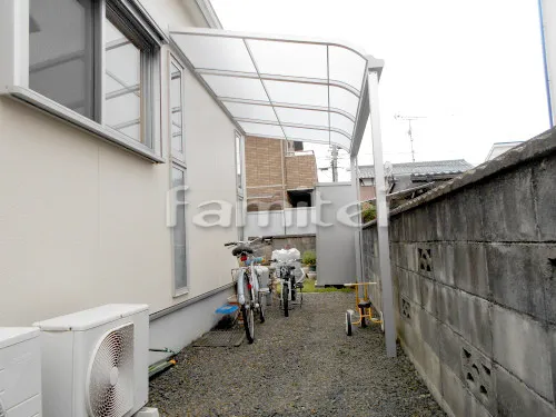 雨除け屋根 LIXILリクシル スピーネ 1階用 R型アール屋根