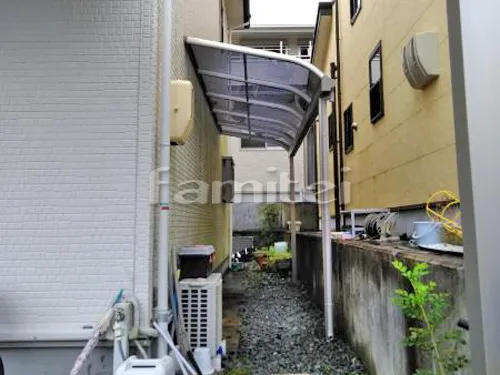 雨除け屋根 YKKAP ヴェクターテラス屋根(ベクター) 1階用 R型アール屋根