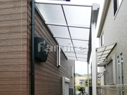 雨除け屋根 YKKAP ヴェクターテラス屋根(ベクター) 1階用 F型フラット屋根