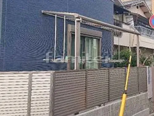 雨除け屋根 フラットテラス屋根 1階用 F型