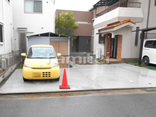 駐車場ガレージ床 土間コンクリート