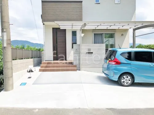 駐車場ガレージ床 土間コンクリート 伸縮目地