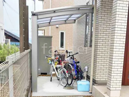 サイクルポート 自転車バイク屋根 LIXIL ネスカＲ アール屋根