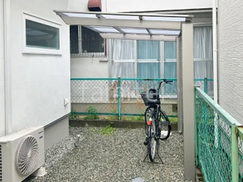 サイクルポート 自転車バイク屋根 LIXIL ネスカF ミニ フラット屋根