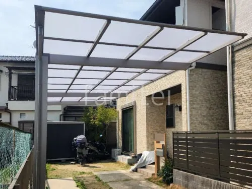 カーポート１台 （単棟） LIXIL ネスカＦ フラット屋根