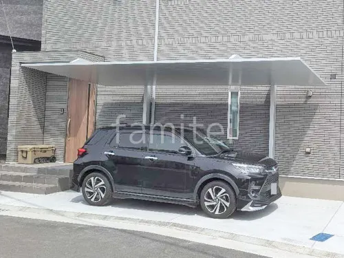 カーポート１台 （単棟） LIXIL カーポートSC フラット屋根 吊り下げ屋根
