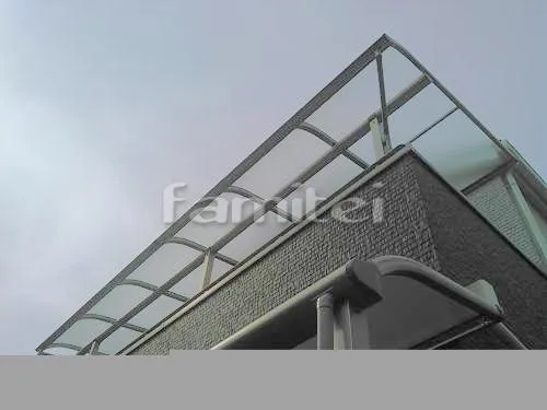 ベランダ屋根 YKKAP ヴェクターテラス屋根(ベクター) 2階用 R型アール屋根