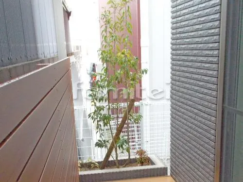 シンボルツリー ソヨゴ 常緑樹 植栽 化粧ブロック花壇
