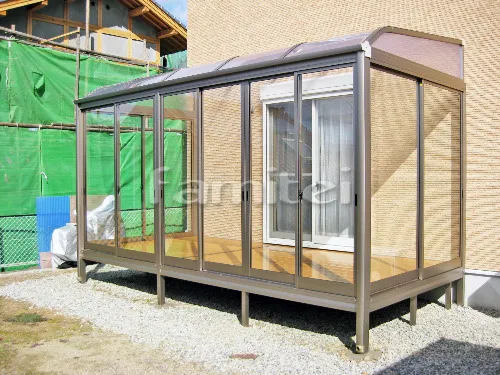 ガーデンルーム レギュラーサンルーム R型アール屋根
