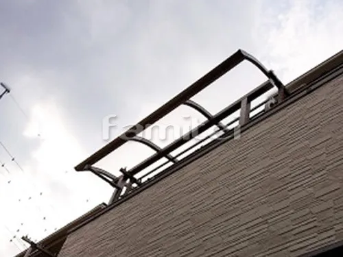 雨除け屋根 YKKAP ソラリアテラス屋根 1階用 R型アール屋根 物干し