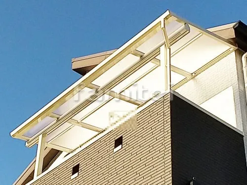 ベランダ屋根 YKKAP ソラリアテラス屋根 2階用 F型フラット屋根