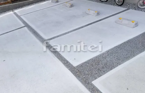 駐車場ガレージ床 土間コンクリート 洗出し マチヤセレクト