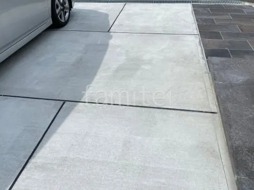 駐車場ガレージ床 土間コンクリート 伸縮目地