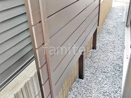 人工木・樹脂 フェンス（木調） F＆F マイティウッド ベーシック 高尺タイプ 目隠し 木調・ラティス 樹脂