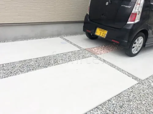 駐車場ガレージ床 土間コンクリート仕上