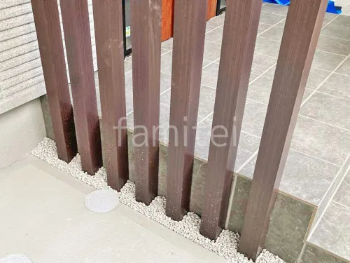 木製調デザインアルミ角柱 プランパーツ75角 角材