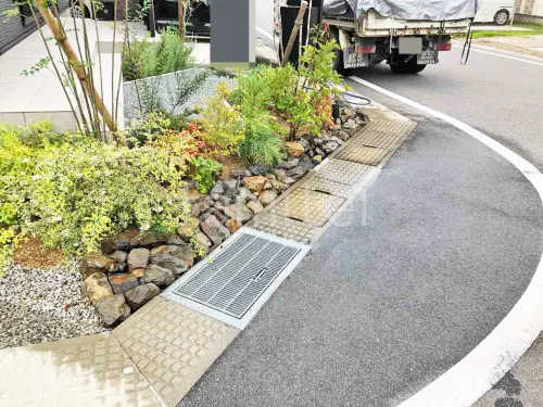 石敷き(現場番号:43341)の施工例 | 外構・リフォーム工事のファミリー庭園