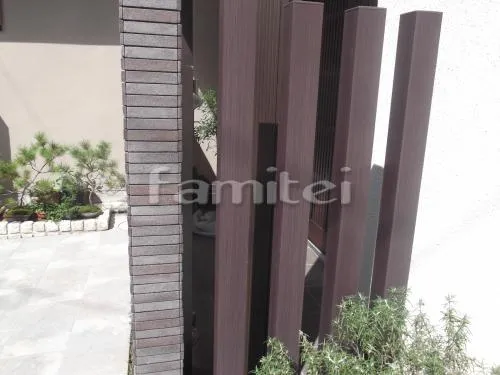 木製調アルミ角柱 プランパーツ