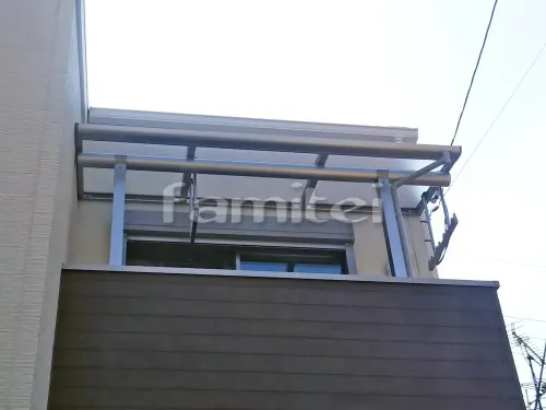 洗濯干し屋根 フラットテラス屋根 2階用 F型
