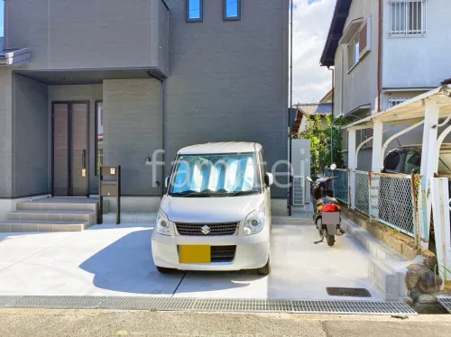 駐車場ガレージ床 土間コンクリート