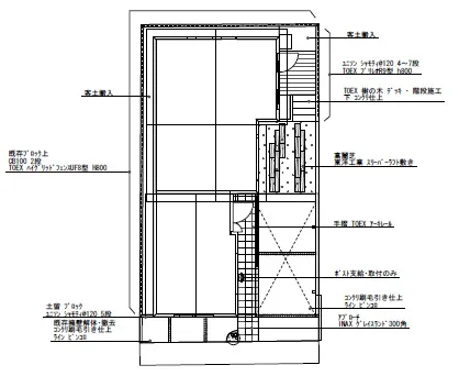 平面図　　表札施主支給