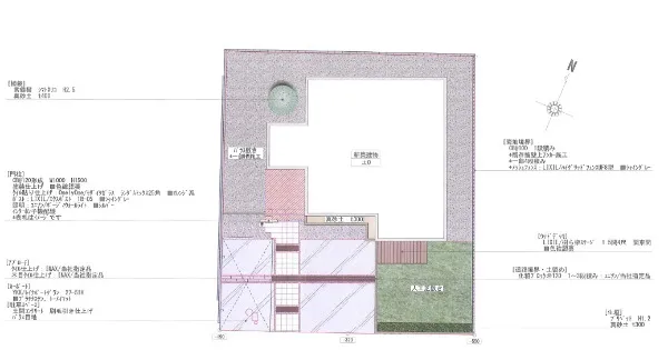 平面図　表札施主支給