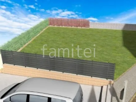 人工芝 目隠しフェンス