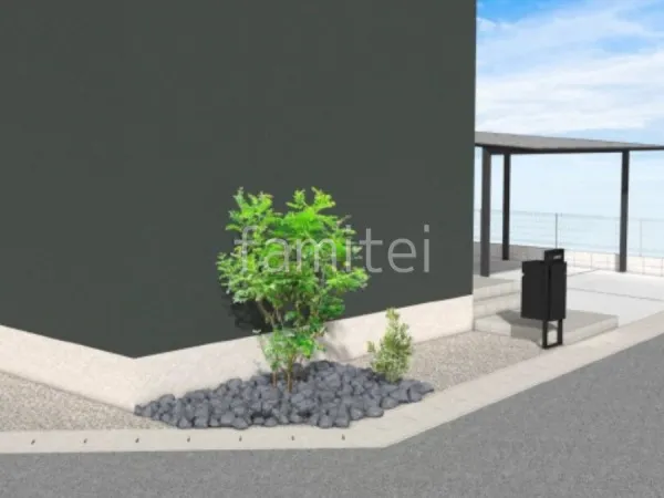 ロックガーデン シンボルツリー