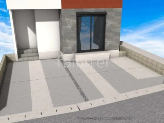 土間コンクリート　伸縮目地