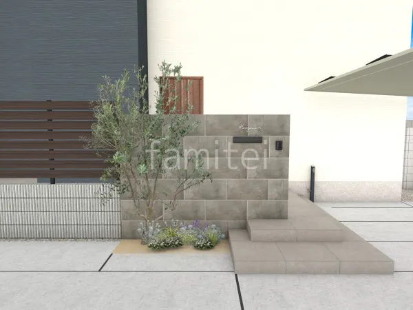 門柱 シンボルツリー