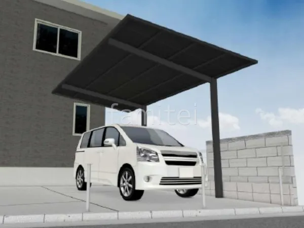 1台用カーポート　車止め