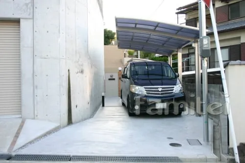 カーポート　車雨よけ屋根1台