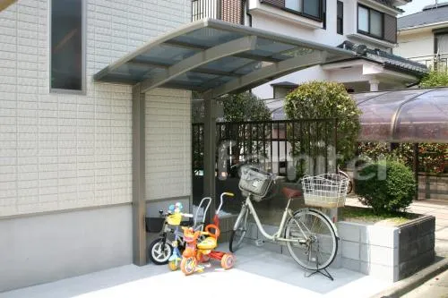 自転車屋根　新日軽ファインポートミニ