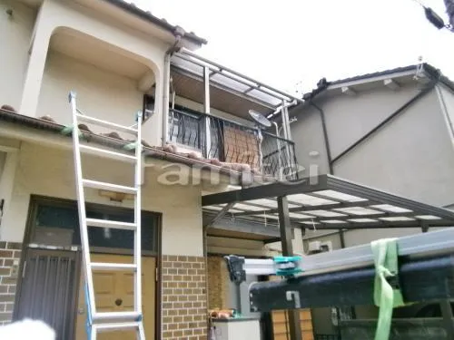 ベランダ屋根 レギュラーテラス屋根2階