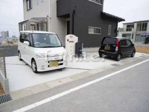 駐車場コンクリート仕上げ