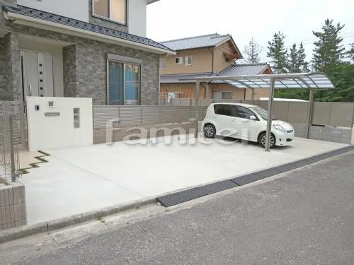 駐車場ガレージ床 土間コンクリート 伸縮目地