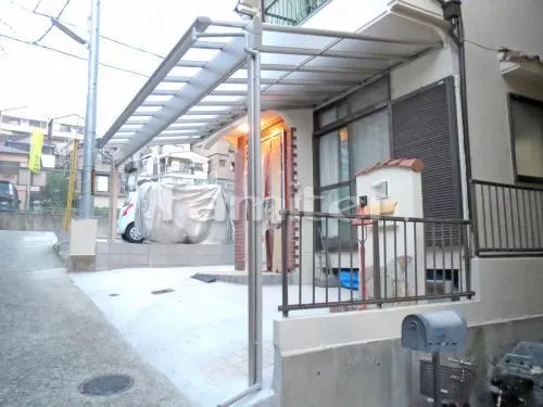 雨除け屋根 YKKAP ヴェクターテラス屋根(ベクター) 1階用 F型フラット屋根