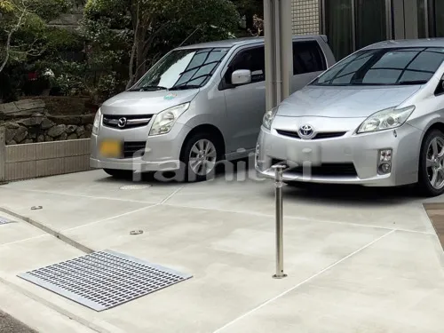 駐車場ガレージ床 土間コンクリート 伸縮目地