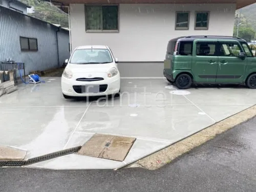 駐車場ガレージ床 土間コンクリート 伸縮目地